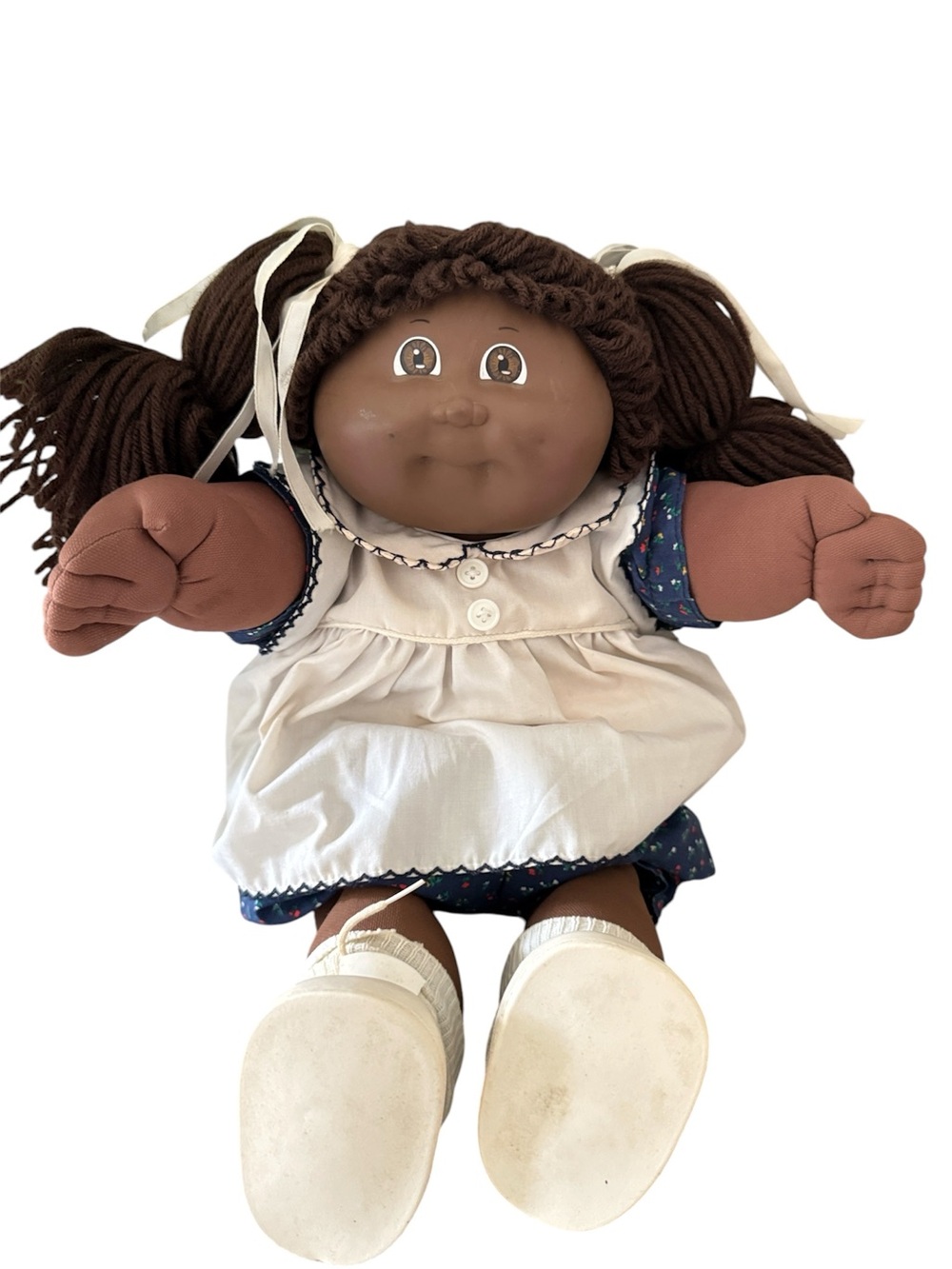 Vintage Cabbage Patch Kids African American Doll Coleco Mold #3 Original Outfit